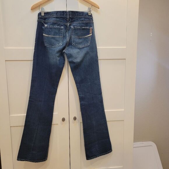 Ezra Fitch Women's Boot Cut Jeans Distressed Size 26 - Picture 2 of 8